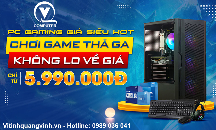 Máy bộ PC Gaming