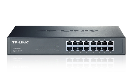 SWITCH 16 PORT 1G TP LINK