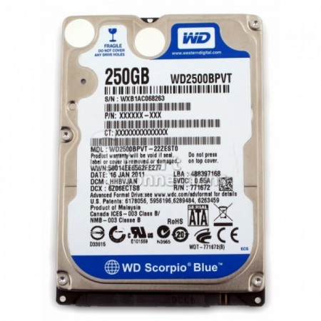 HDD 250G LAPTOP