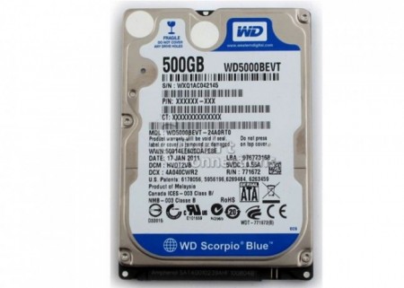 HDD 500G LAPTOP